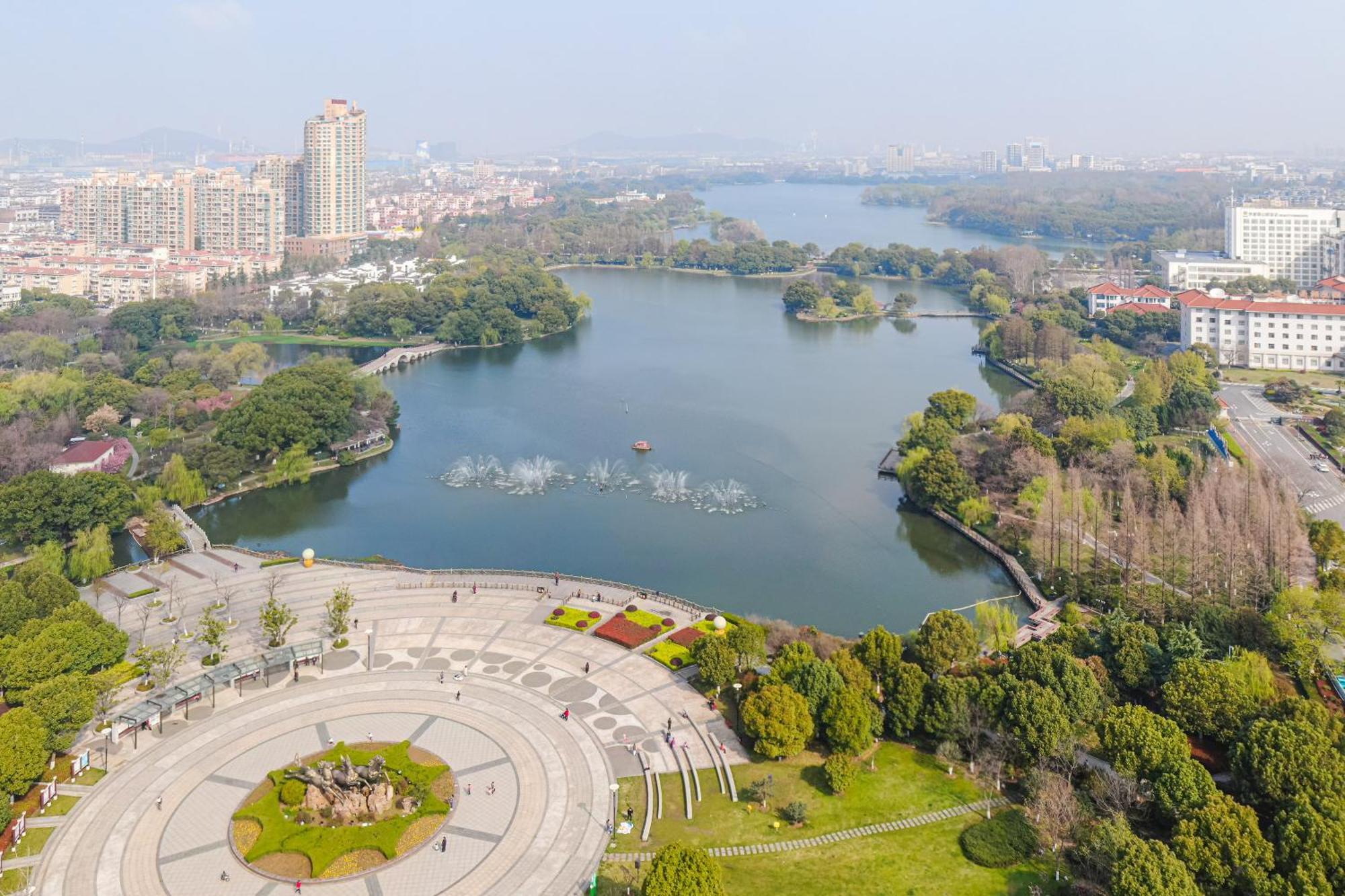 Haiwaihai Crown Hotel Ma'Anshan Esterno foto